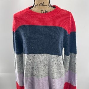 Court & Rowe Pullover Color Block Sweater